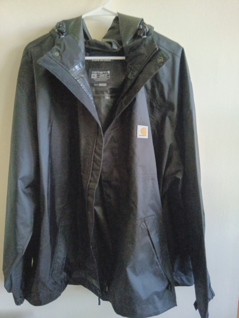 Carhartt Storm Defrnder Men’s Black Waterproof Hooded Jacket